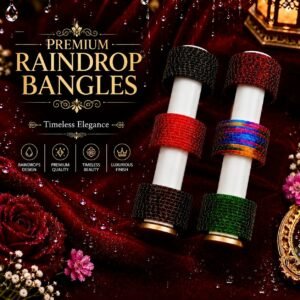 Premium Raindrops Bangles