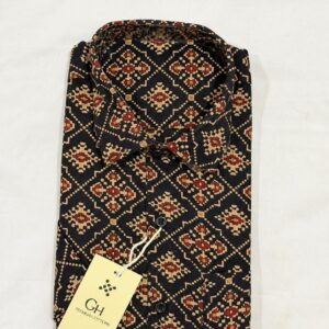 Ajrakh Printed Shirt Design 8