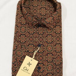 Ajrakh Printed Shirt Design 5