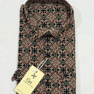 Ajrakh Printed Shirts Design 1