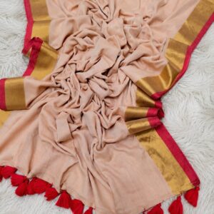 Gulabi Mul Cotton Saree