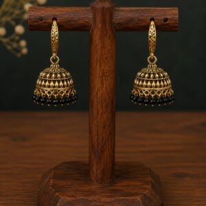 Midnight Pearl Jhumka