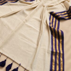 Nalumani Kasavu Mul Cotton Saree