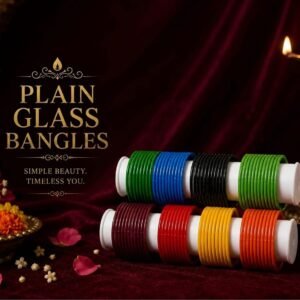 Plain Glass Bangles - 2.4