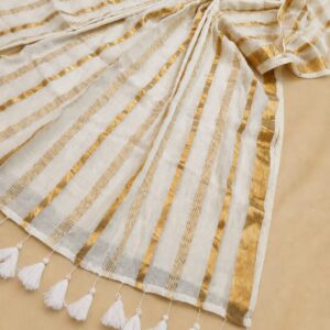 Swarnarekha Mul Cotton Saree