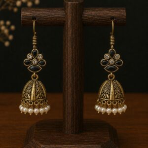 Vintage Moonlight Jhumka