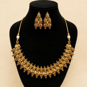 Swarnamayuri Antique Necklace Set