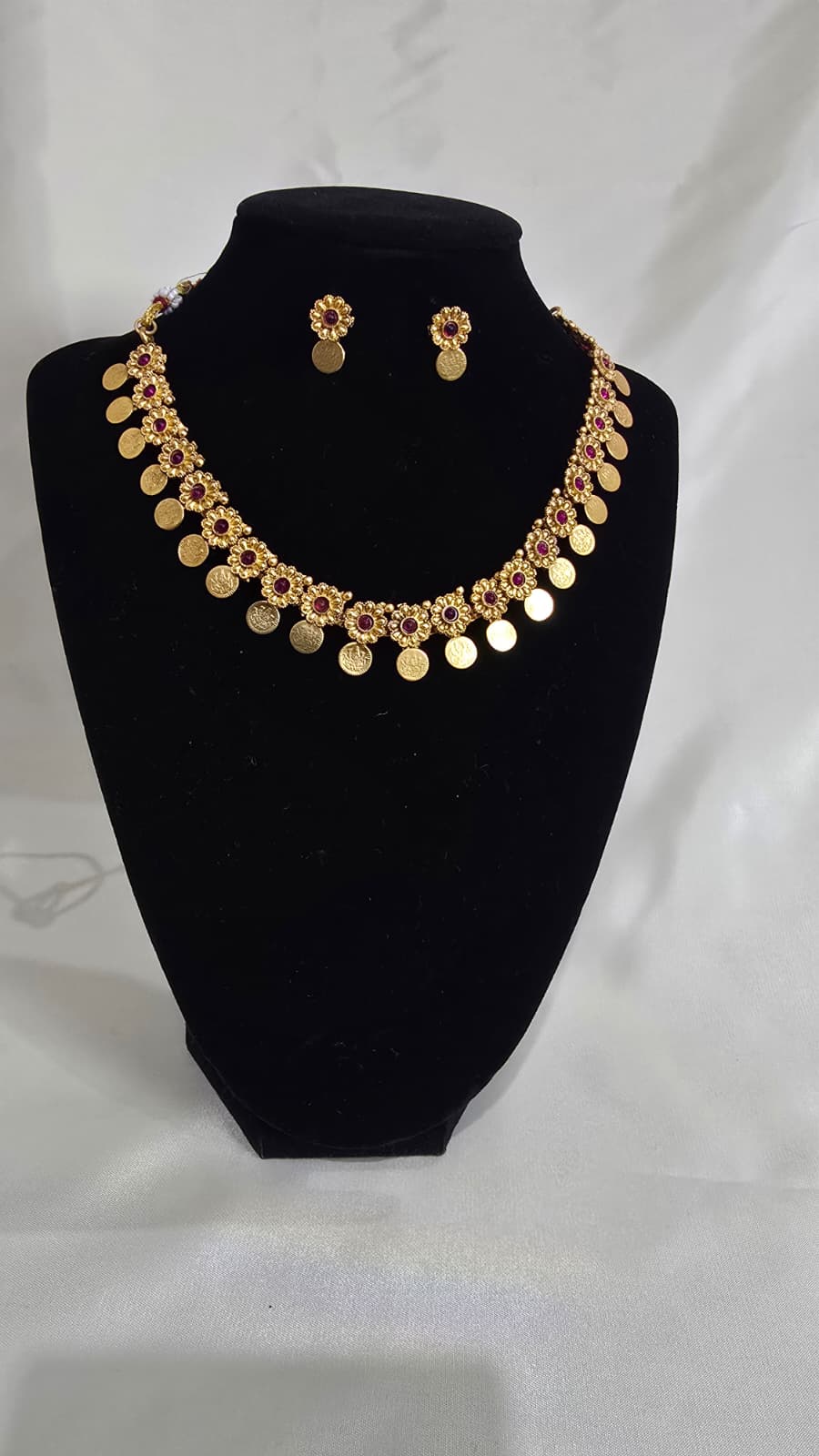 Ruby Coin Choker